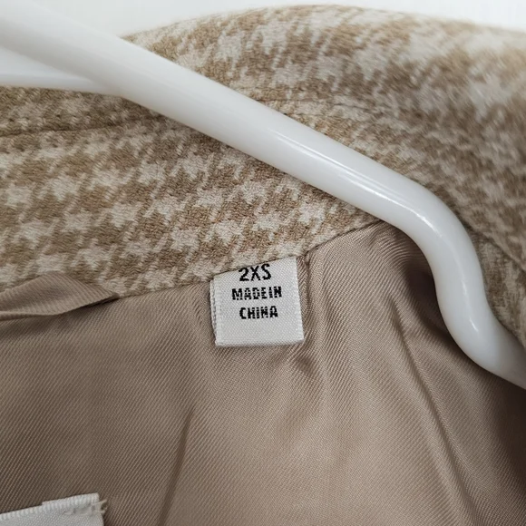 Aritzia Oversized Blazer Houndstooth NWOT - Picture 2 of 5